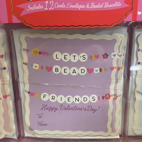 NIB FRIENDSHIP BRACELET SWIFTY VALENTINE CARDS - Picture 3 of 8